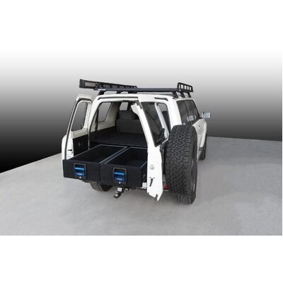 Msa Double Drawer System To Suit Nissan Patrol Gu St Y61 (Series 4-10)