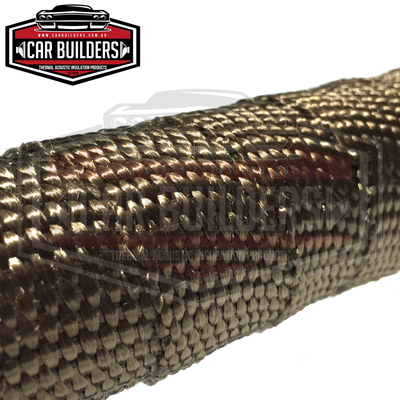 Car Builders Titanium Header Wrap - 50mm x 15m