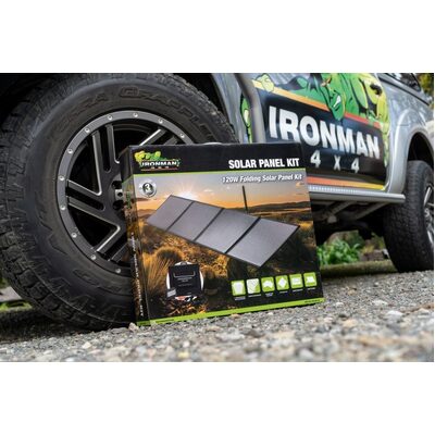 Ironman 4X4 120w Folding Solar Panel Kit