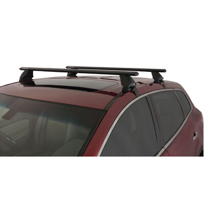 Rhino Rack Vortex 2500 Black 2 Bar Roof Rack For Mazda Cx-7 4Dr Suv 11/06 To 01/12