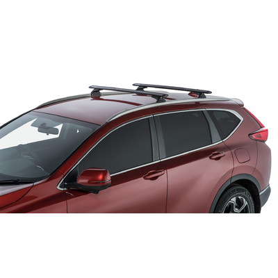 Rhino Rack Vortex Rcl Black 2 Bar Roof Rack For Honda Cr-V 5Dr Suv With Flush Rails 07/17 On