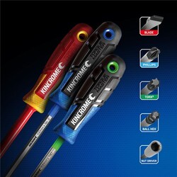 Kincrome Torquemaster Vde Screwdriver Set - 4 Piece