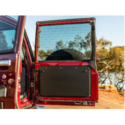 Rear Door Drop Down Table & Door Cards to suit Toyota LandCruiser 70 Wagon & Troopcarrier