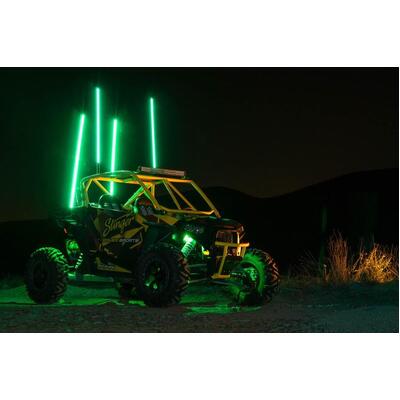 Stinger Spx Green Led Underbody / Rock Light Pair