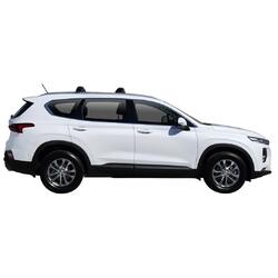 Yakima ThruBar 120cm Silver Pair (S16Y) To Suit Hyundai Santa Fe 5dr SUV 06/2018-/On