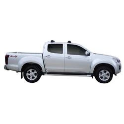 Yakima ThruBar 135cm Silver Pair (S17Y) To Suit Isuzu D-Max LS-U/LS-M Crew Cab /2012-08/2020