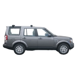 Yakima ThruBar 135cm Silver Pair (S17Y) To Suit Land Rover Discovery 4 /2009-03/2017