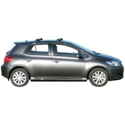 Yakima ThruBar 120cm Silver Pair (S16Y) To Suit Toyota Corolla 5dr Hatch 05/2007-10/2012