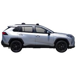 Yakima ThruBar 120cm Silver Pair (S16Y) To Suit Toyota Rav4 5dr SUV 05/2019-/On