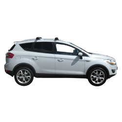 Yakima ThruBar 120cm Silver Pair (S16Y) To Suit Ford Kuga 5dr SUV /2012-/2013