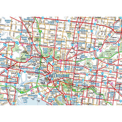 Melbourne & Region Map