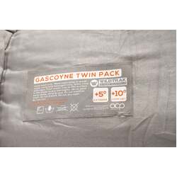 Wildtrak Gascoyne Hooded Twin Sleeping Bags 230 X 70Cm 5 To 10C