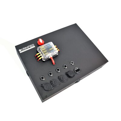 Large DC Control Box with 25a Wiring Kit