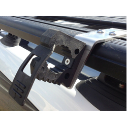 QuickFist Clamp Shovel Holder with Bracket to suit Rhino-Rack Pioneer Platform