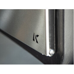 Rear Door Drop Down Table to suit Mitsubishi Pajero Gen 4 NS-NX [Natural Stainless]