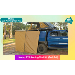 MOTOP Awning Wall Kit for 270 Freestanding Awning (Passenger side MKII)