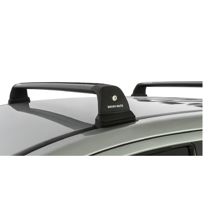 Rhino Rack Vortex Rvp Black 2 Bar Roof Rack For Mitsubishi Triton Gen5 Mq/Mr 4Dr Ute Double Cab 04/15 On