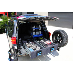 MSA Complete Dual Storage Drawer Kit To Suit Toyota Landcruiser 300 Series (2021 - Current)