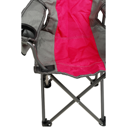 Wildtrak Kidz Camp Chair Pink 100Kg Wr 67X60X38Cm