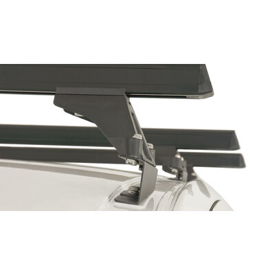 Rhino Rack Heavy Duty Rltf Black 3 Bar Roof Rack For Citroen Berlingo Ii 4Dr Van 09 To 18