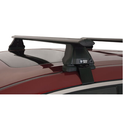 Rhino Rack Vortex 2500 Black 2 Bar Roof Rack For Mazda Cx-7 4Dr Suv 11/06 To 01/12