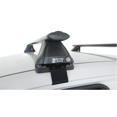 Rhino Rack Vortex 2500 Black 2 Bar Roof Rack For Hyundai Elantra 4Dr Sedan 06/11 To 01/16