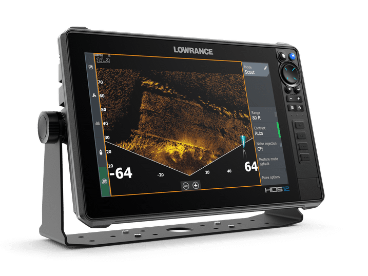 HDS-7 Live - 7-inch Fish Finder with Active Imaging 3 in 1 Transducer with  Active Imaging Sonar FishReveal Fish Targeting and Smartphone Integration.  Preloaded C-MAP US Enhanced Mapping 