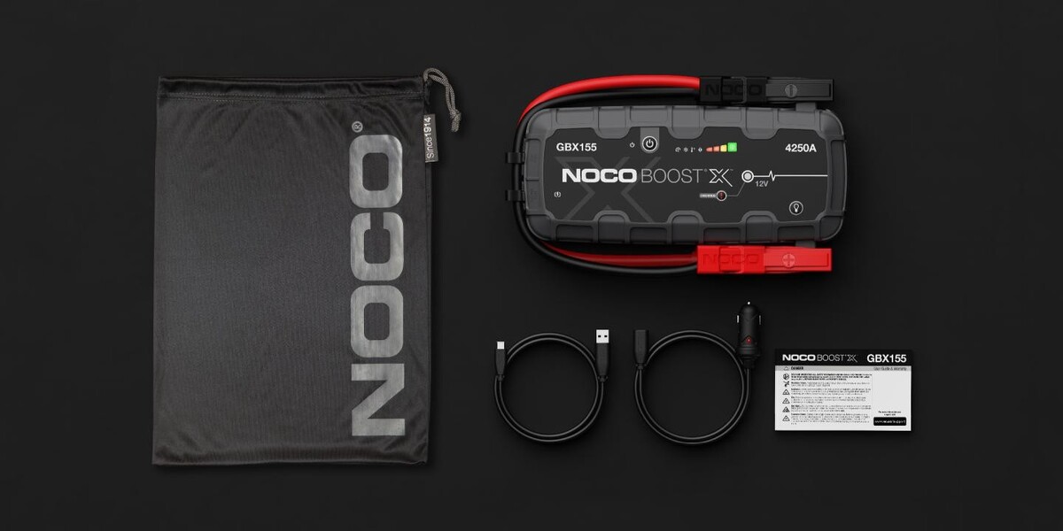 Noco GBX155 Car charger No power, not turning on, low battery fix 