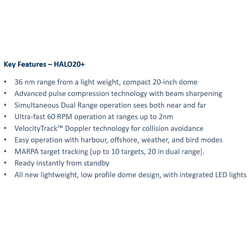 Lowrance LOWRANCE HALO20+ Radar