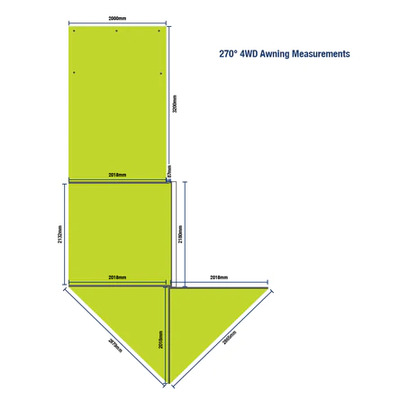 Aussie Traveller 270 Degree Awning