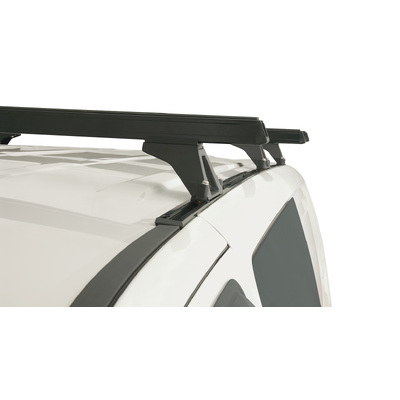 Rhino Rack Heavy Duty Rltf Trackmount Black 3 Bar Roof Rack For Hyundai Iload 2Dr Van 08 To 21