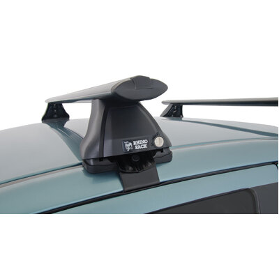 Rhino Rack Vortex 2500 Black 2 Bar Roof Rack For Mitsubishi Lancer Cj 4Dr Sedan 10/07 On