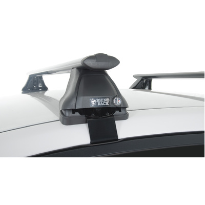 Rhino Rack Vortex 2500 Black 2 Bar Roof Rack For Hyundai Elantra 4Dr Sedan 06/11 To 01/16