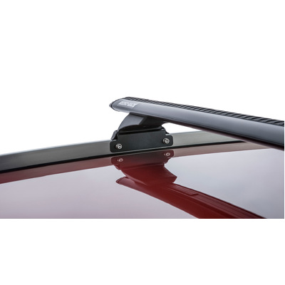 Rhino Rack Vortex Rcl Black 2 Bar Roof Rack For Honda Cr-V 5Dr Suv With Flush Rails 07/17 On