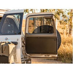 Rear Door Drop Down Table & Door Cards to suit Nissan Patrol Y61 GU 