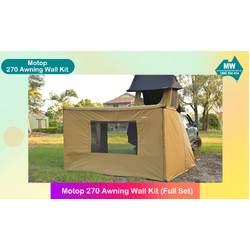 MOTOP Awning Wall Kit for 270 Freestanding Awning (Passenger side MKII)