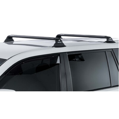 Rhino Rack Vortex Rvp Black 2 Bar Roof Rack For Honda Cr-V 5Dr Suv With Flush Rails 11/12 To 06/17