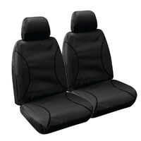 Tuff Terrain Canvas Grey Seat Covers to Suit Toyota Hilux SR SR5 Extra Cab 05/05-06/11 FRONT