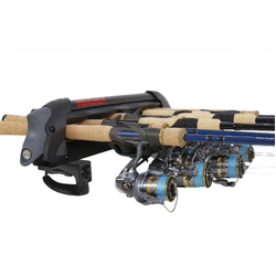 ReelDeal (Fishing rod holder for platform or crossbars)