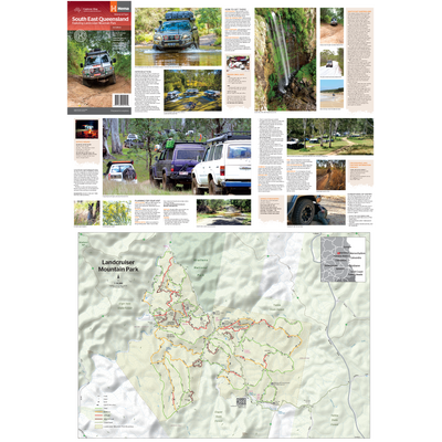 South East Queensland featuring Landcruiser Mountain Park Map