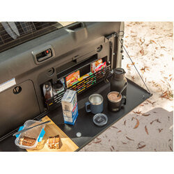 Rear Door Drop Down Table to suit Toyota Prado 150 / Lexus GX 460 [Undara Black]