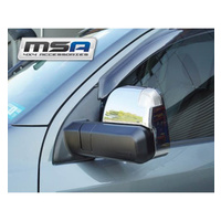 MSA Towing Mirrors to Suit Holden Colorado 7 12 - Current (Black - Electric - Indicators)