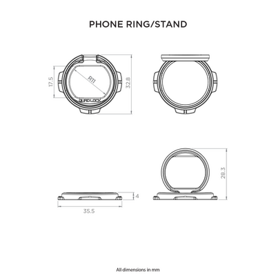 Quad Lock Phone Ring / Stand