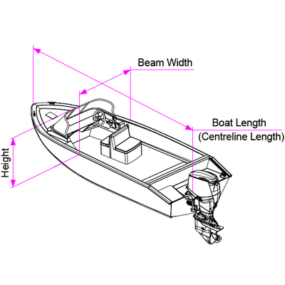 Oceansouth Runabout Cover 5.0m - 5.3m