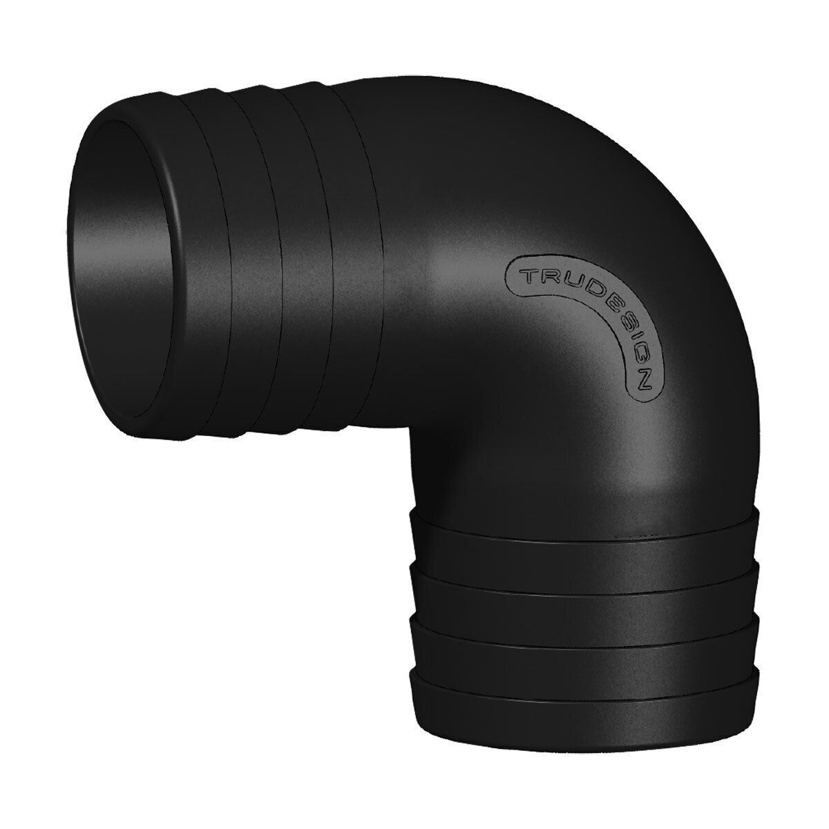 Tru Design Elbow Connector 19mm Black | Outback Equipment