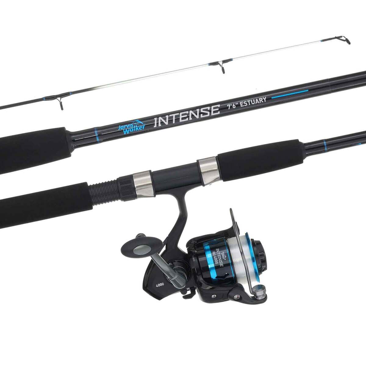 Jarvis Walker Intense 7'6 Estuary 2Pce with 4000 Reel Combo 7'6 5.2:1 |  Outback Equipment