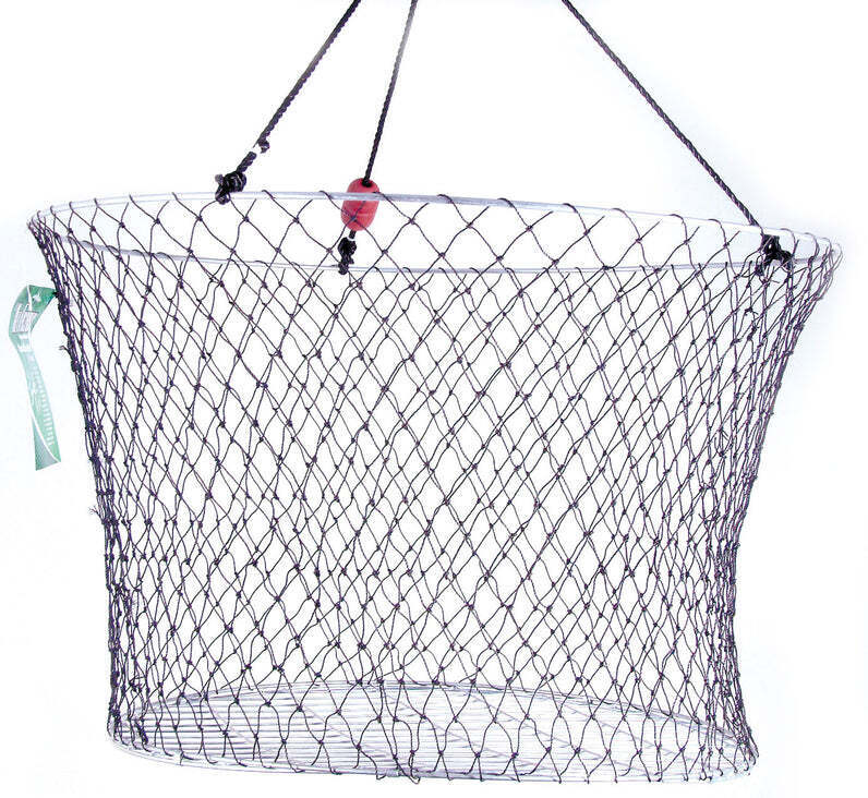 2 ring drop net, yabbie drop net, crab drop net
