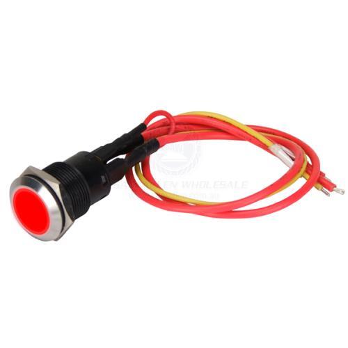 Red Back Light On/Off 12V 20Amp With Wire Harne Stainless Steel Outback  Equipment