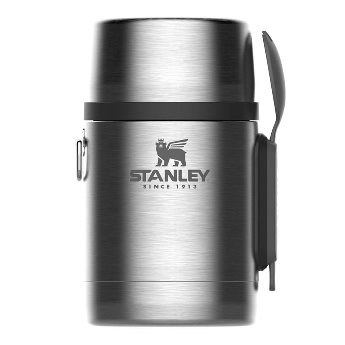 Stanley Adventure To-Go Food Jar 0.53L - Black - 6 Hours Hot - 6 Hours Cold  -Leakproof - Easy Clean Wide Opening - Dishwasher Safe - BPA-Free