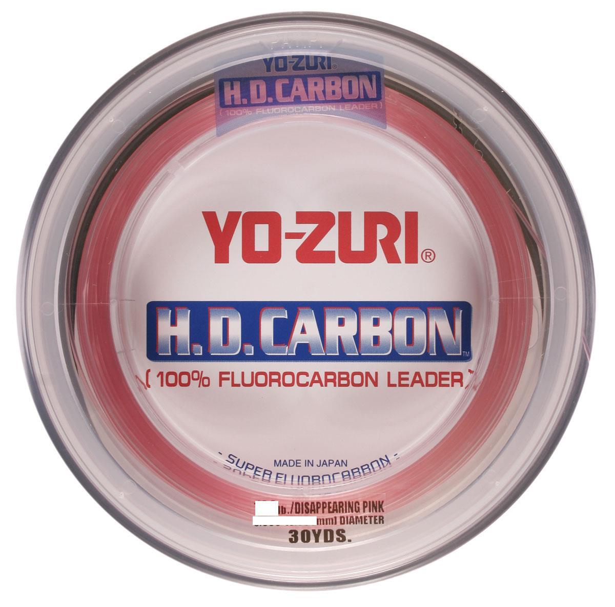 Yo-Zuri HD Carbon Leader 30yd - 100lb Pink